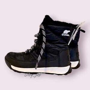 New Sorel Whitney II faux fur-trimmed shell ankle boots